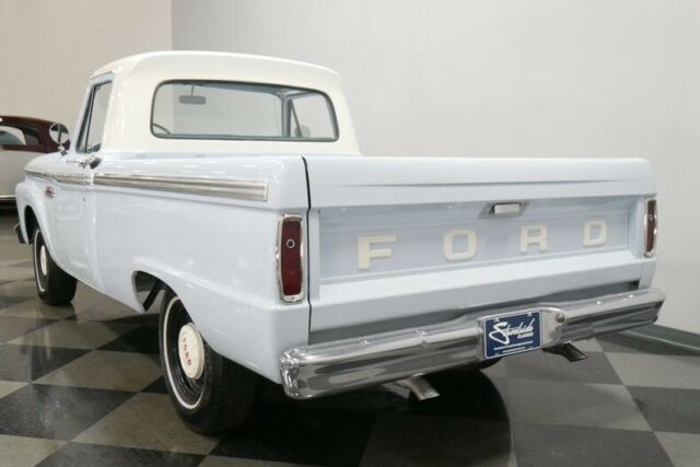 1965 Blue Ford F-100 Pickup Truck