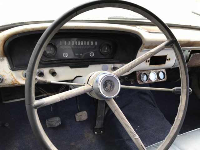 1965 White Ford F-100 Short bed pickup