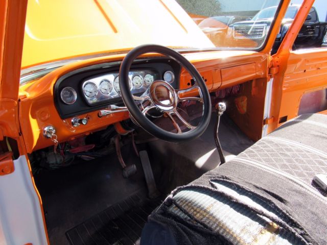 1965 Orange Ford F-100 Standard Cab Pickup