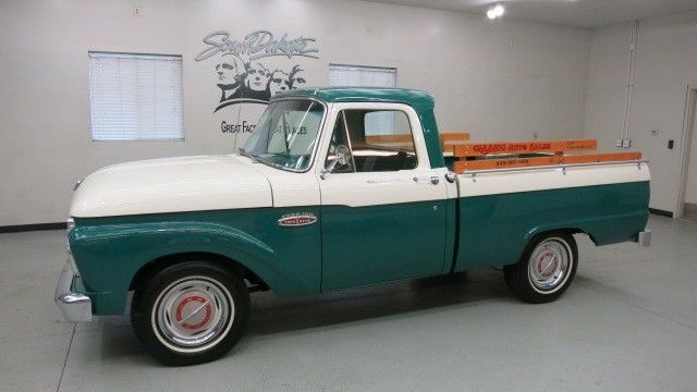 1965 White Ford F-100 Pickup Truck