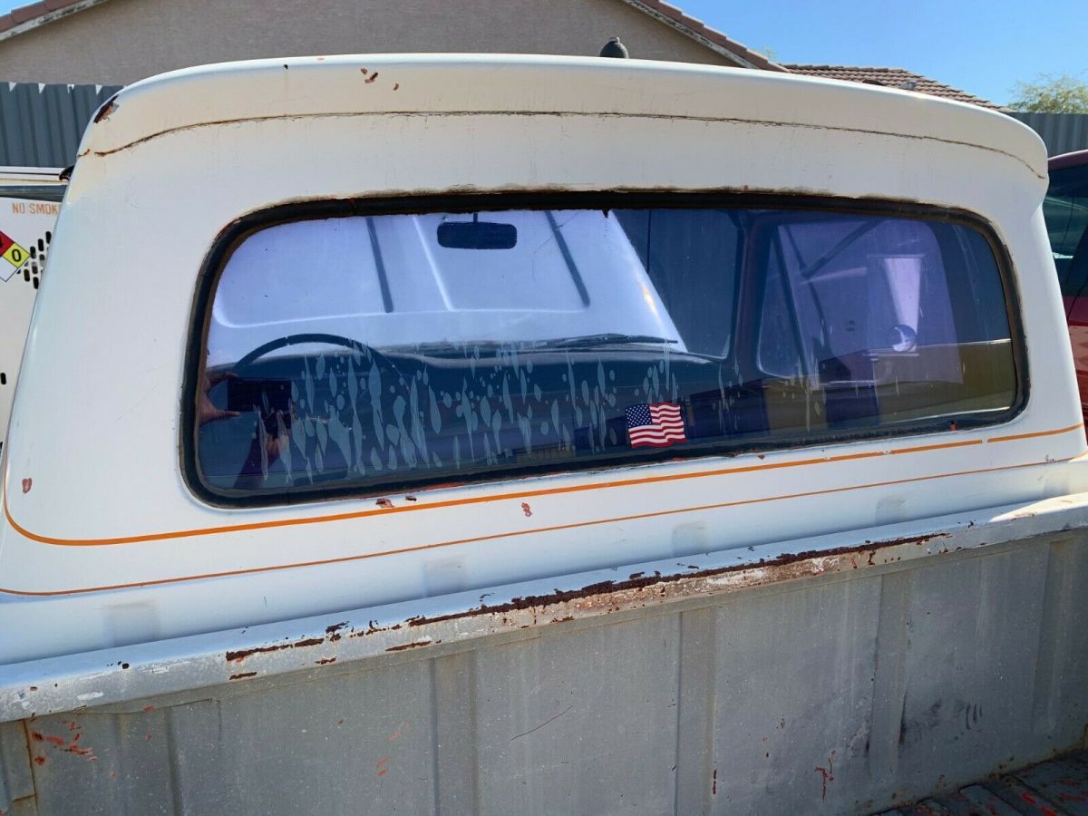 1965 White Ford F-100 Standard Cab Pickup