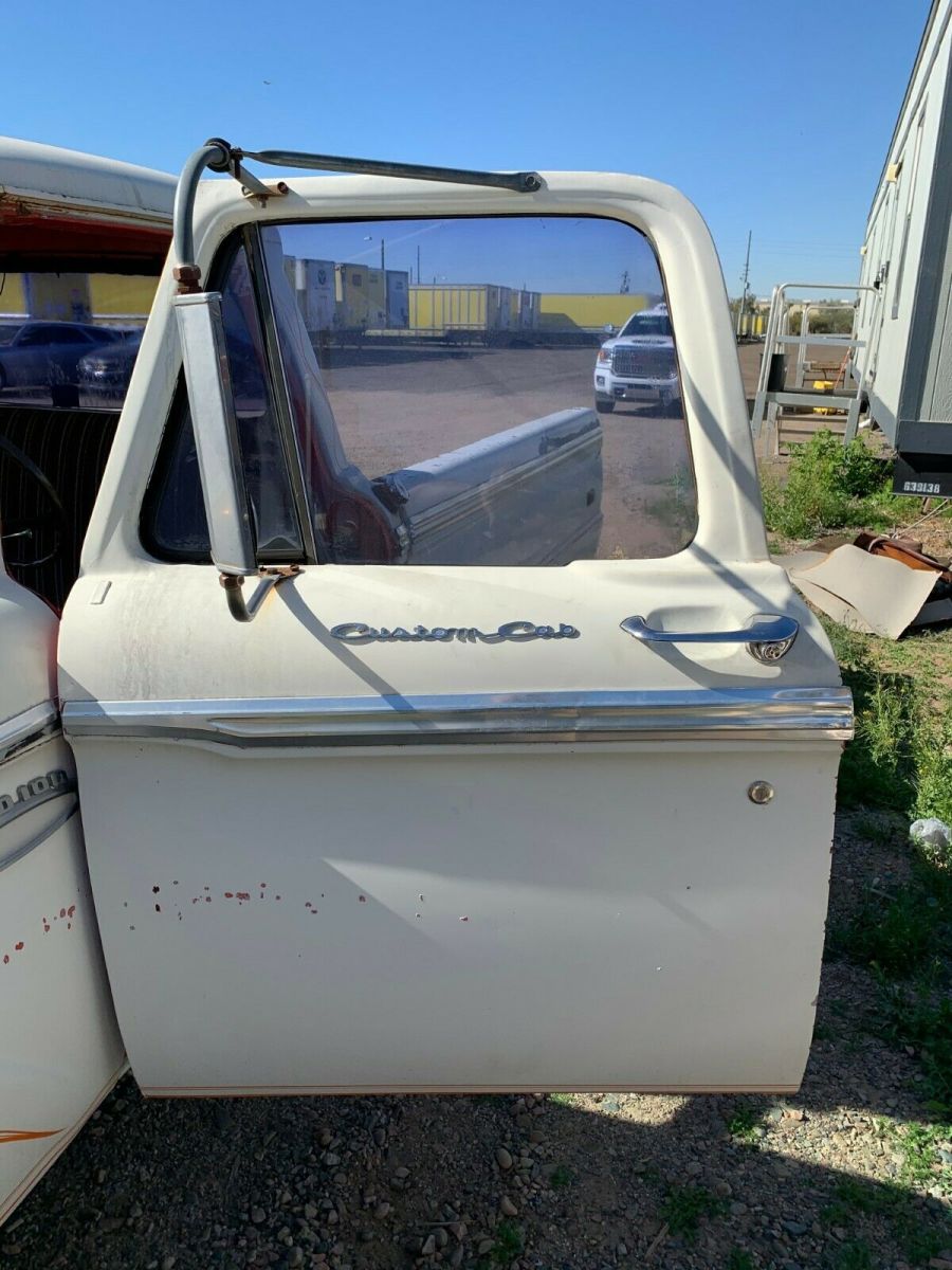 1965 White Ford F-100 Standard Cab Pickup