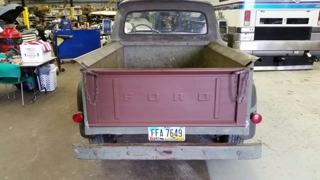 1965 Green Ford F-100 Standard Cab Pickup
