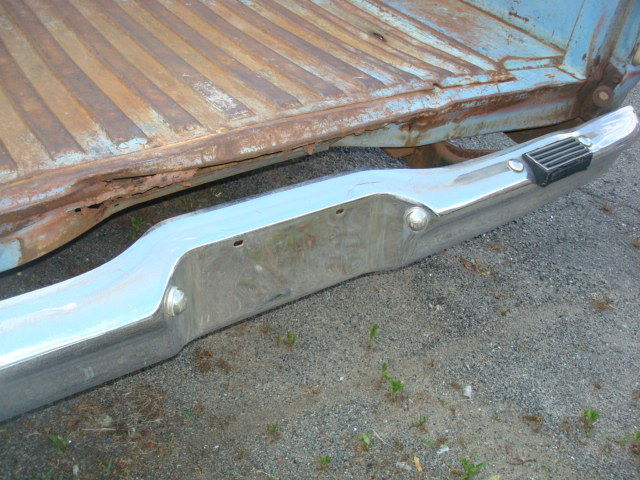 1965 Blue and White Ford F-100 Short Bed