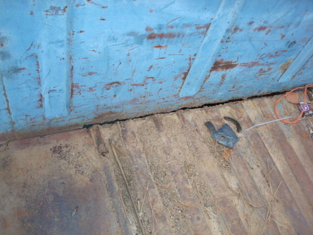 1965 Blue and White Ford F-100 Short Bed