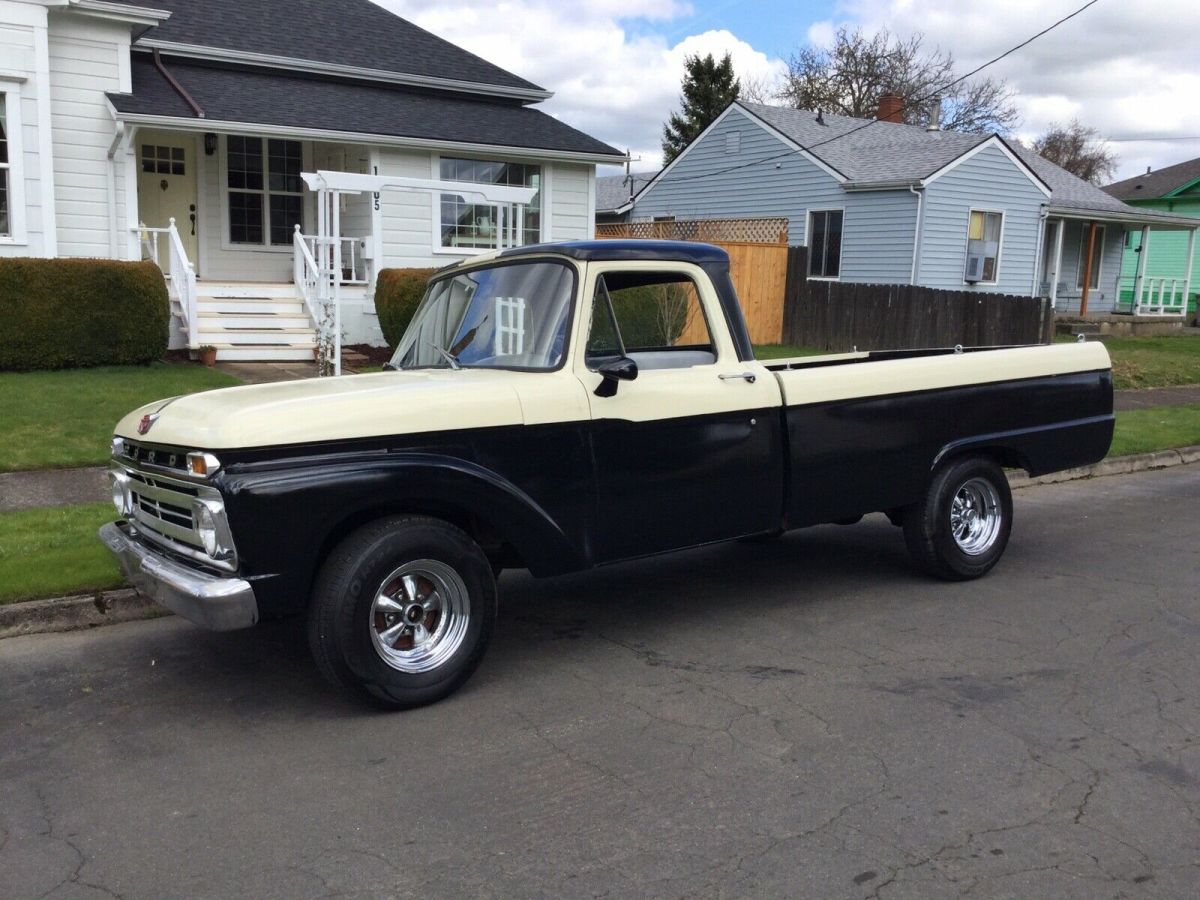 1965 Black Ford F-100 Pickup
