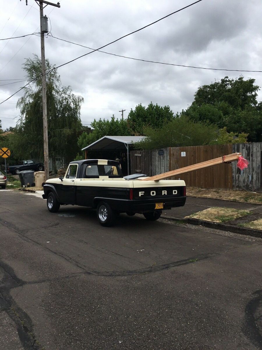 1965 Black Ford F-100 Pickup