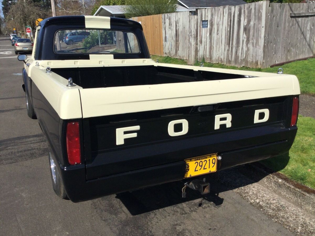 1965 Black Ford F-100 Pickup