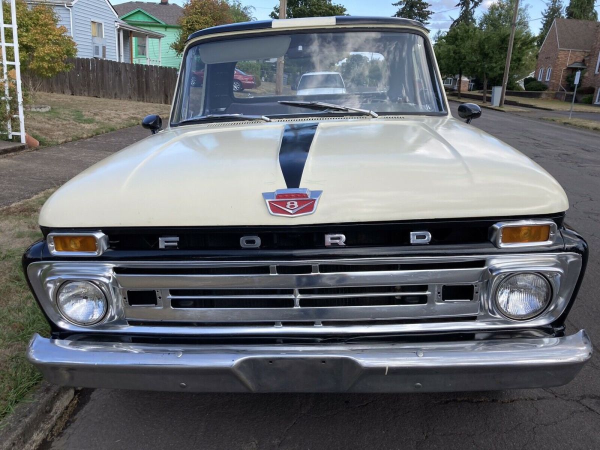 1965 Black Ford F-100 Pickup