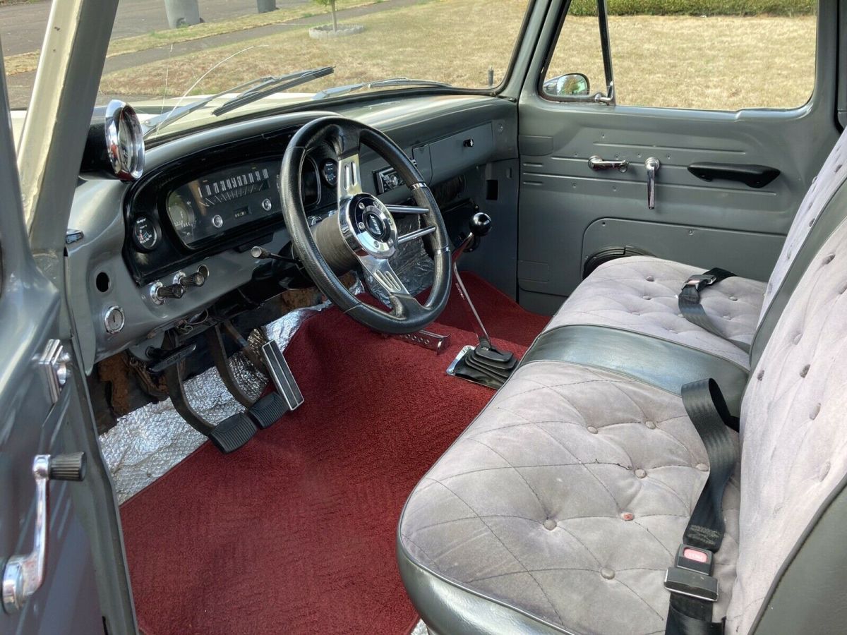1965 Black Ford F-100 Pickup
