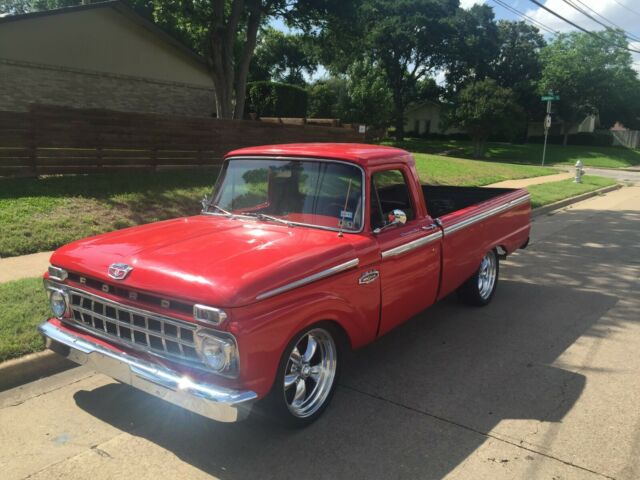 1965 Red Ford F-100