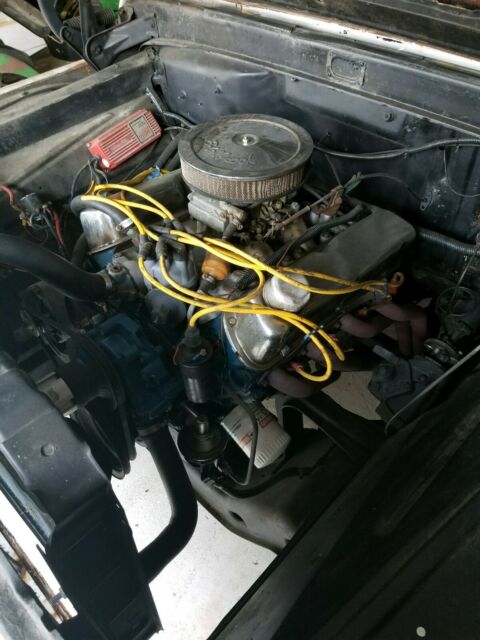 1965 White Ford F-100 Rat Rod