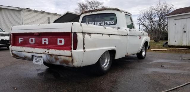 1965 White Ford F-100