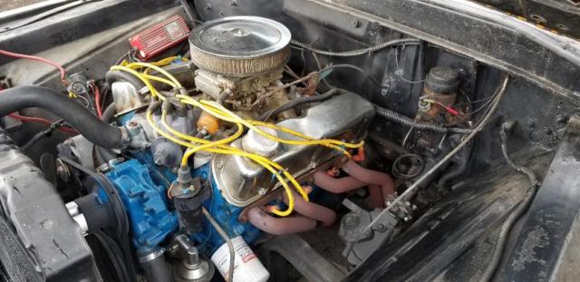 1965 White Ford F-100