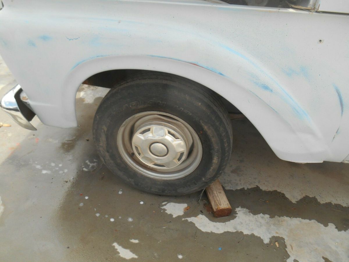 1965 Gray Ford F-100 truck