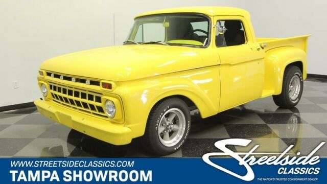 1965 Yellow Ford F-100 Pickup Truck
