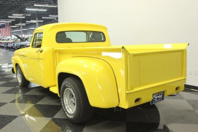 1965 Yellow Ford F-100 Pickup Truck