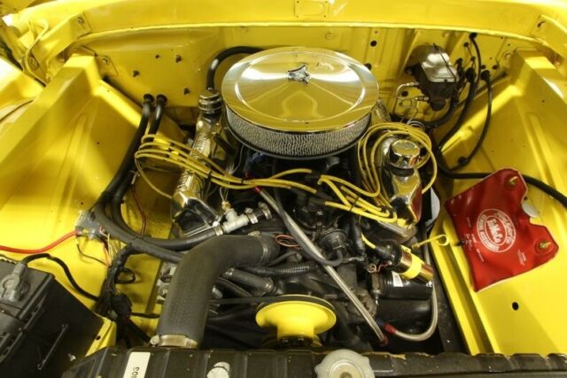 1965 Yellow Ford F-100 Pickup Truck