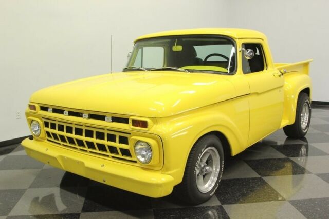 1965 Yellow Ford F-100 Pickup Truck