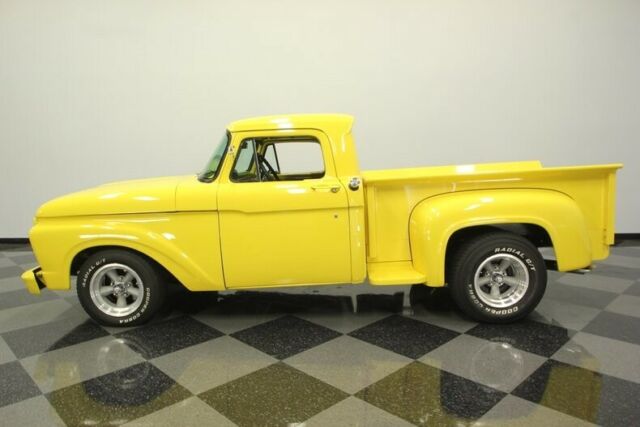1965 Yellow Ford F-100 Pickup Truck