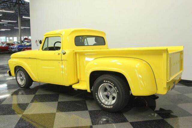 1965 Yellow Ford F-100 Pickup Truck