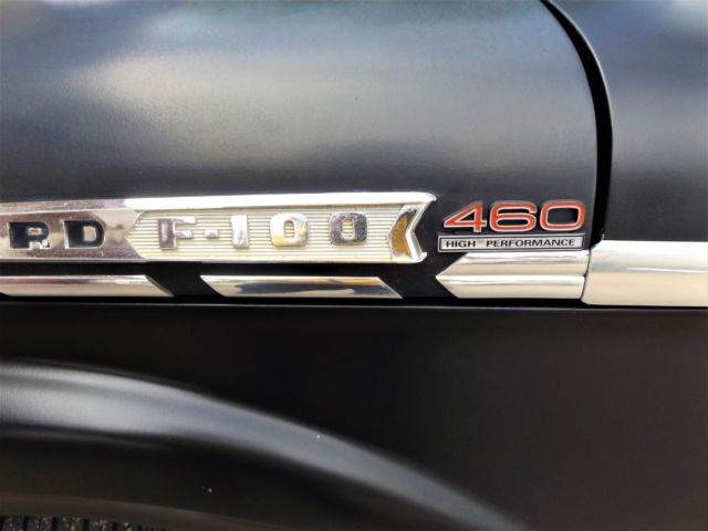 1965 Black Ford F-100 STEP SIDE PICKUP