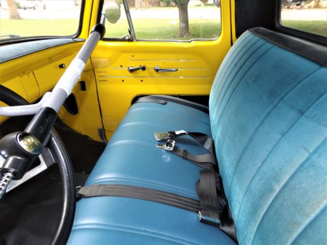 1965 Black Ford F-100 STEP SIDE PICKUP