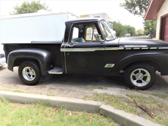 1965 Black Ford F-100 STEP SIDE PICKUP
