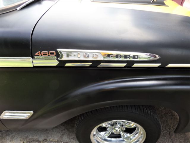 1965 Black Ford F-100 STEP SIDE PICKUP