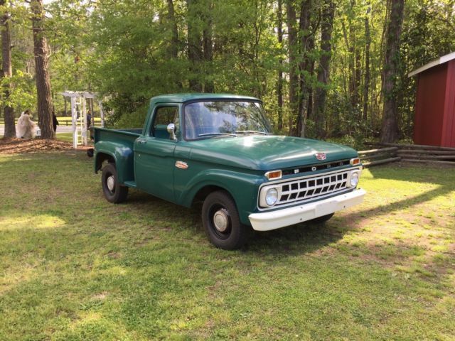 1965 Green Ford F-100