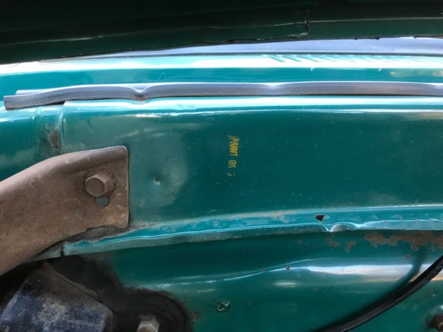 1965 Green Ford F-100