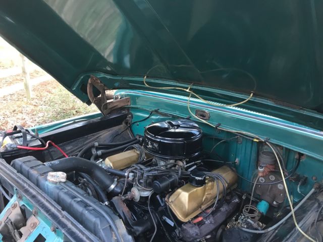 1965 Green Ford F-100
