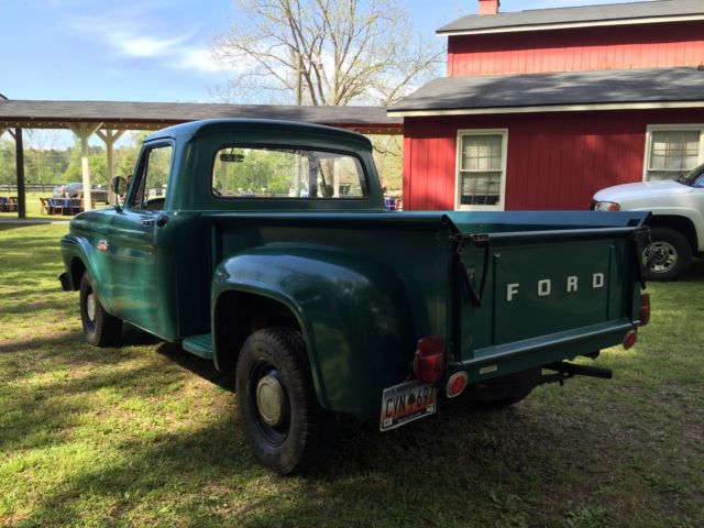 1965 Green Ford F-100