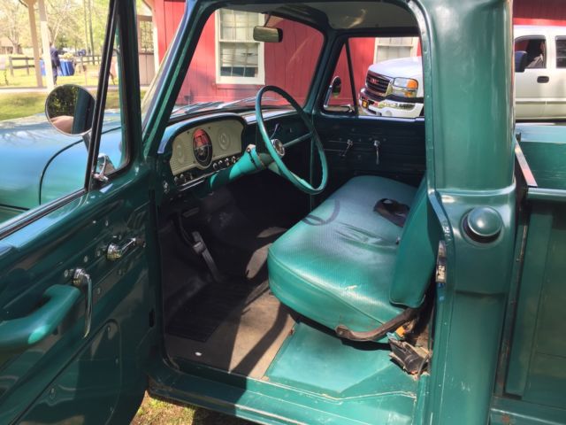 1965 Green Ford F-100
