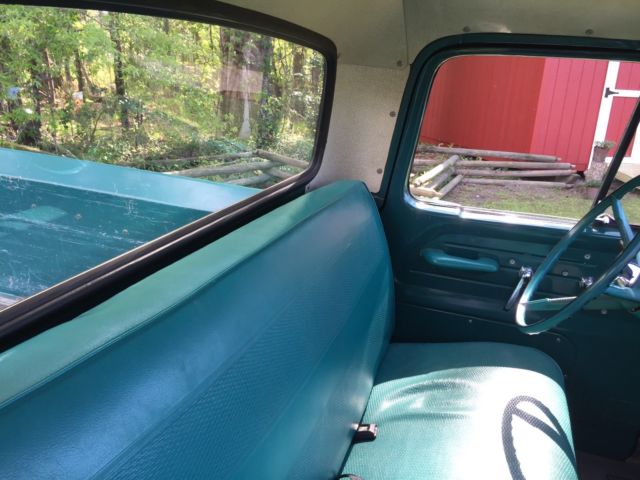 1965 Green Ford F-100