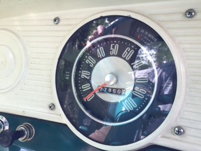 1965 Green Ford F-100