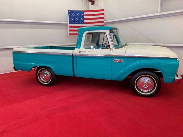 1965 Turquoise Ford F-100 Pickup Truck