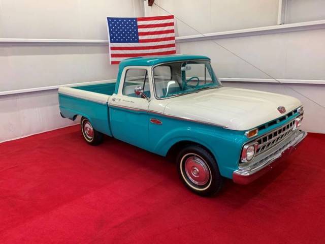 1965 Turquoise Ford F-100 Pickup Truck