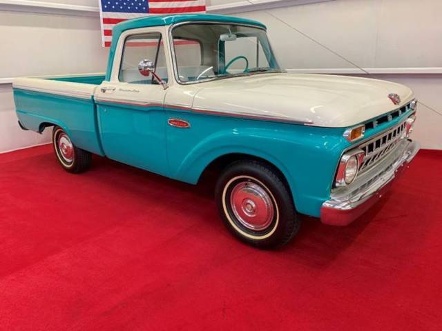 1965 Turquoise Ford F-100 Pickup Truck