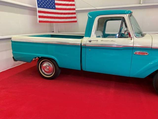 1965 Turquoise Ford F-100 Pickup Truck