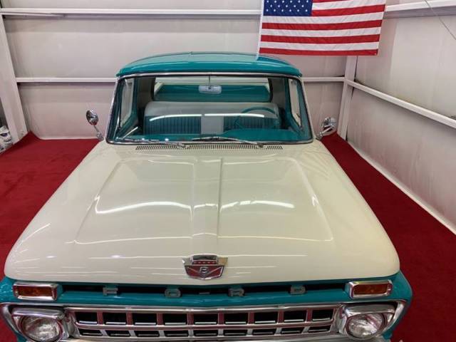 1965 Turquoise Ford F-100 Pickup Truck
