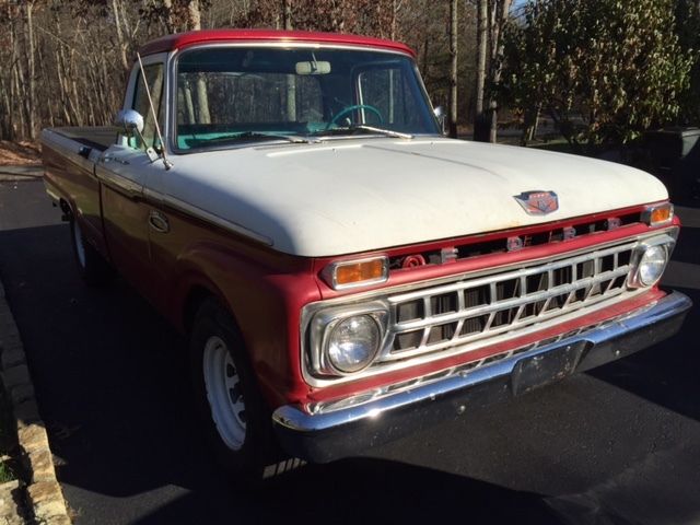 1965 Blue Ford F-250 Standard Cab Pickup