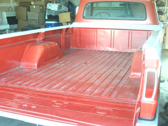 1965 Red Ford F-250 Long Bed