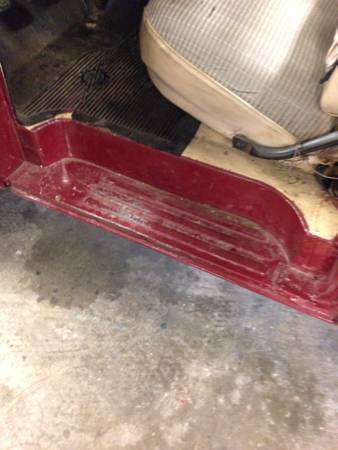 1965 Maroon Ford F-250 Standard Cab Pickup