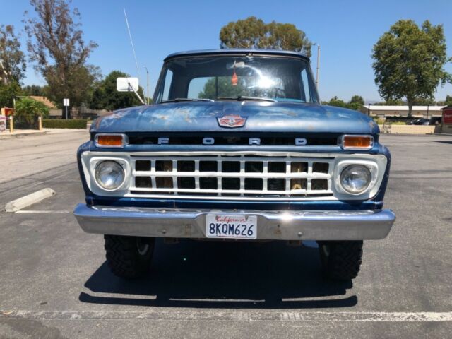 1965 Blue Ford F-250 Standard Cab Pickup
