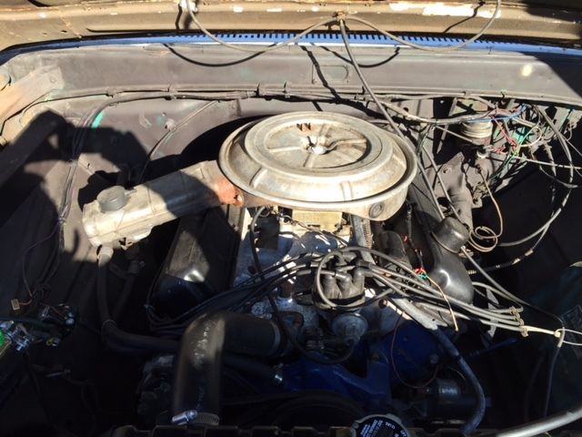 1965 Blue Ford F-250 Standard Cab Pickup