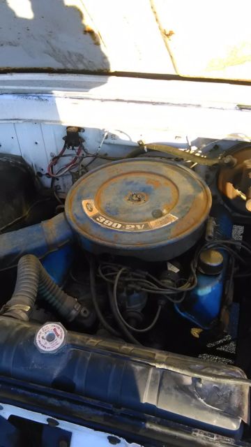 1965 White Ford F-350 Cab & Chassis