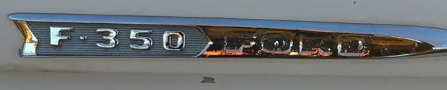 1965 White Ford F-350 Cab & Chassis