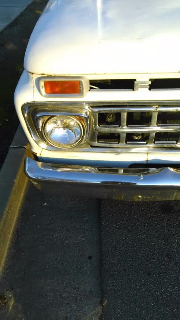 1965 White Ford F-350 Cab & Chassis