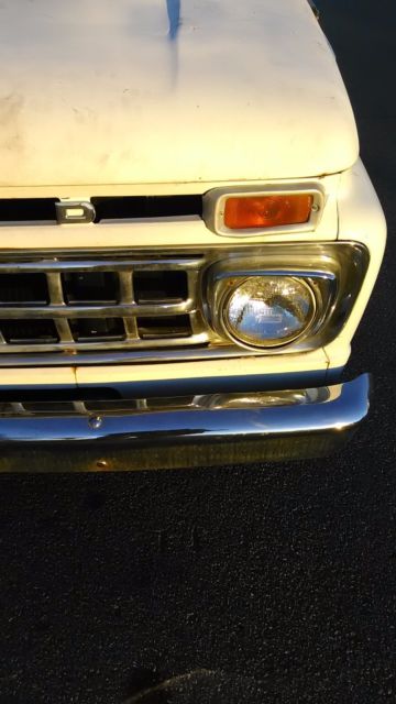 1965 White Ford F-350 Cab & Chassis